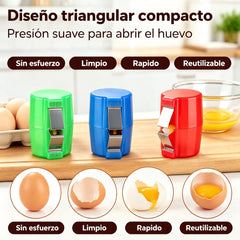 【3 piezas 25 euros】🍳 Rompehuevos rápido: rompe cientos de huevos más rápido y de forma más limpia 🔥