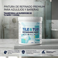 🔥Kit de pintura premium para la renovación de azulejos y bañeras