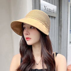 🔥【Compra uno y llévate otro gratis】👒Sombrero de protección solar—Versátil para salidas de verano