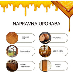 【120 ml + goba + krpa】Naravni mikromolekularni čebelji vosek v spreju za nego pohištva, vzdrževanje tal in poliranje.