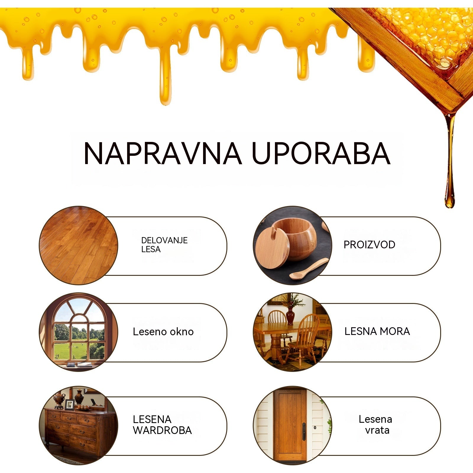 🔥【120 ml + goba + krpa】Naravni mikromolekularni čebelji vosek v spreju za nego pohištva, vzdrževanje tal in poliranje.