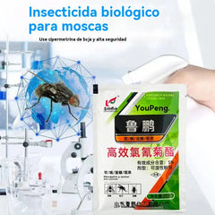 🦟🪰【10 bolsas】El insecticida en polvo de cipermetrina de alta eficiencia más eficaz, se puede utilizar en granjas/hogares/exteriores