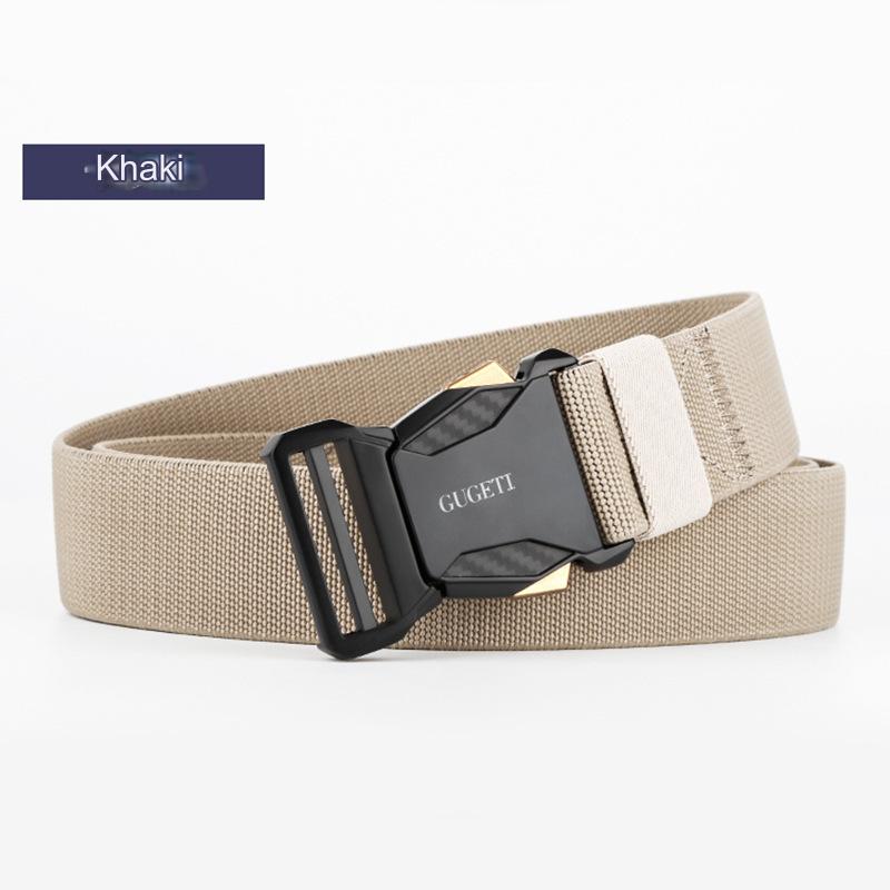 🔥50% de descuento【Largo 120cm】✅ Cinturón de hombre de alta elasticidad, adecuado para todas las ocasiones: viajes, negocios, ocio