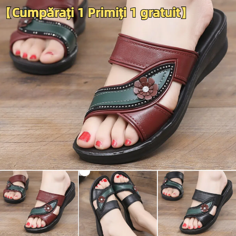 【36-41】Zapatillas cómodas antideslizantes de verano para mujer. Se ajusta al pie de forma elegante y cómoda.