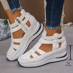 🌸【35-44】2025 Sandalias de mujer modernas y cómodas, fabricadas en piel auténtica