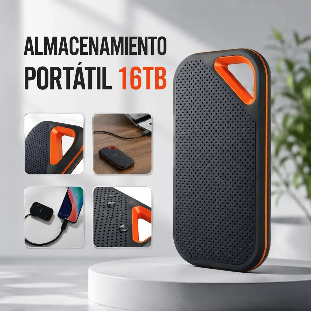 🔥【Último día con 50 % de descuento】🔥【64TB】Disco duro de estado sólido móvil de alta velocidad