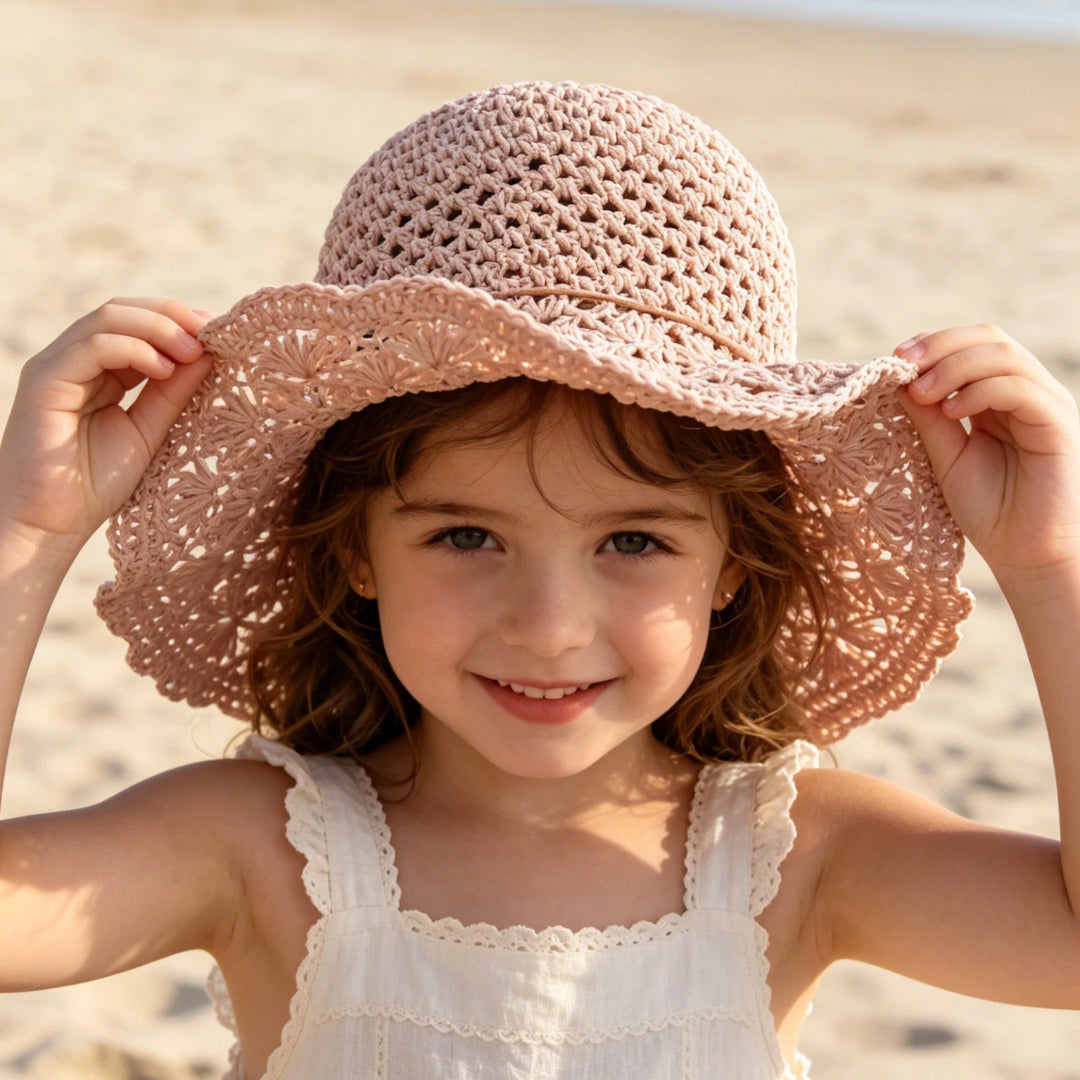 🎀🎀 50% DE DESCUENTO 👒 | Sombrero de paja con lazo retro – Plegable y transpirable para el verano
