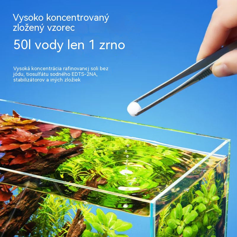 🐟【300 tabletas】💧 Tabletas efervescentes para limpiar el agua de acuarios y estanques, tabletas oxigenantes para acuarios 🔥