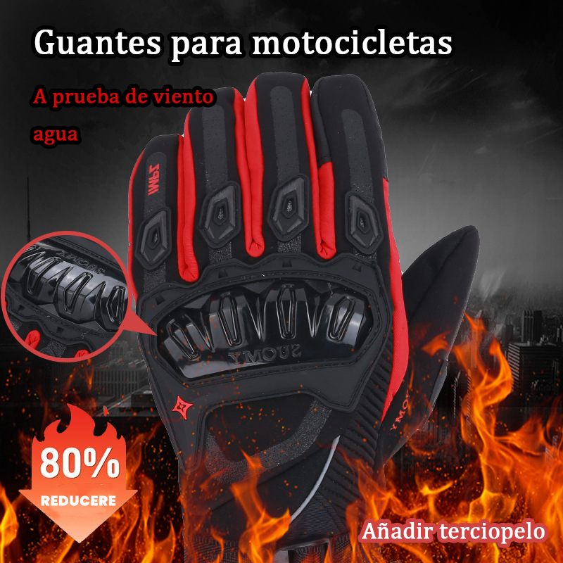🔥🧤🧤Agarre térmico | Guantes de moto aislados