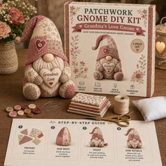 😄💖Kit de animales de patchwork para hacer tú mismo