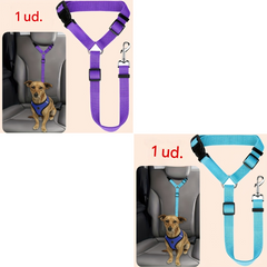🔥Compre 1 y obtenga 1 gratis（2 piezas）🐾 Correa ajustable para perros para coche