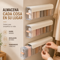 Caja para guardar ropa interior y calcetines