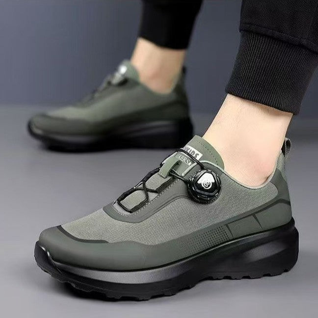 【39-45】2025 nuevos zapatos de senderismo al aire libre, zapatos de senderismo ultraligeros, de suela gruesa y transpirables