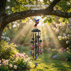 🕊️🔔 ¡OFERTA FLASH 50%! Carillón de Viento Vintage de Metal para Jardín – Aluminio Anodizado, Sonido Apacible, Resistente a la Intemperie, Ideal para Terraza y Balcón 🌿