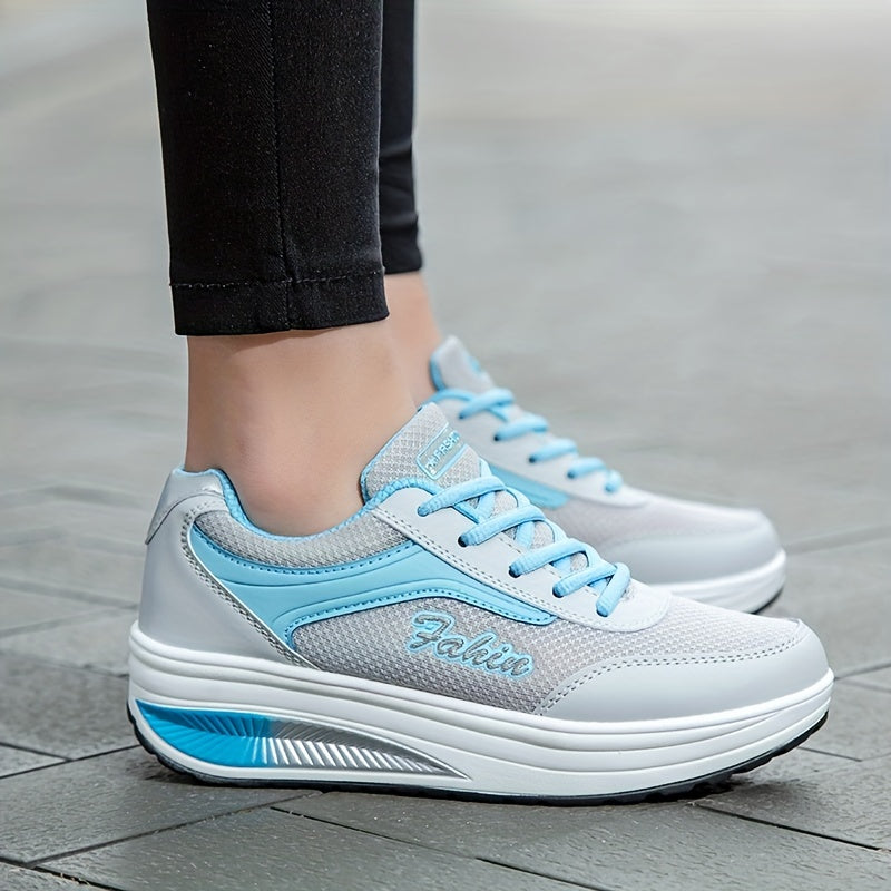 【35-43】Zapatillas deportivas informales transpirables y transpirables a la moda para mujer