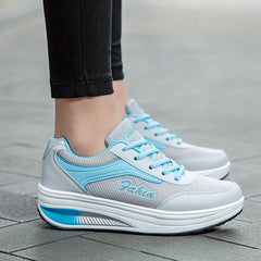 【35-43】Zapatillas deportivas informales transpirables y transpirables a la moda para mujer
