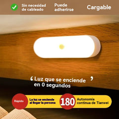 【Juego de 2 piezas】🏡💡Luz LED inteligente con sensor de presencia, fácil de cargar y práctica.