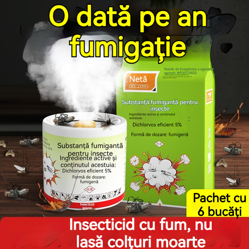 🚫🦟🪳【12 piezas】Potente niebla insecticida que no deja ningún rincón sin tocar！💨