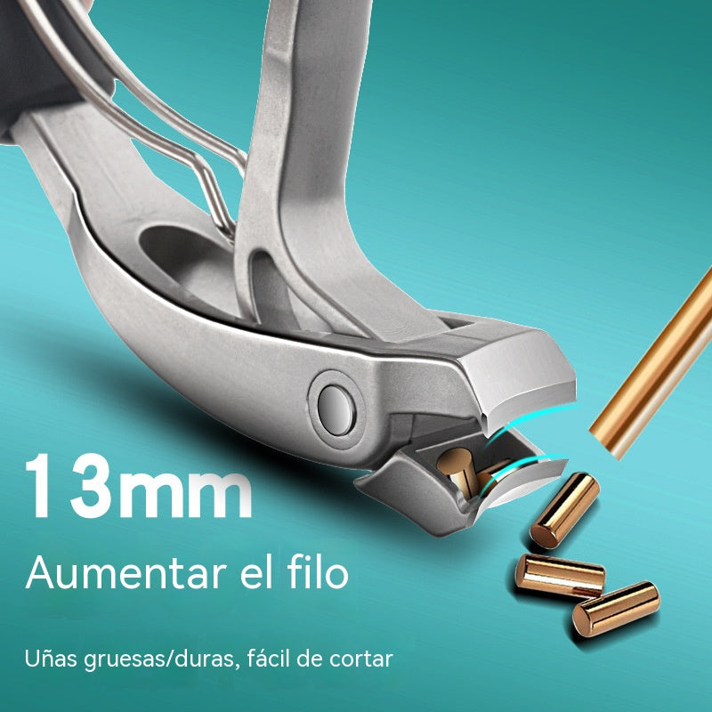 💅✂️ Cortaúñas profesionales angulados con una abertura ancha para uñas gruesas.