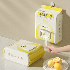 【Juego de 300 piezas】Cubierta desechable de film transparente, tipo colgante, multifuncional para la conservación de alimentos y protección contra el polvo doméstico.