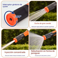 🔥Compra 1 y llévate 1 gratis🔥💦Cabezal de pistola de agua para jardín, tres modos de pulverización.