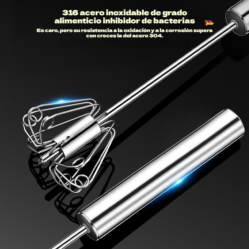 🎁🔥Compre 1 y obtenga 1 gratis（2 piezas）🎁Batidoras de huevos semiautomáticas y manuales de acero inoxidable