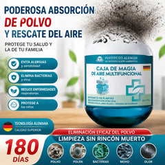 🔥Compra 2 y llévate 1 gratis ⏰Gabinete mágico purificador de aire y eliminador de polvo para interiores🏠🌿
