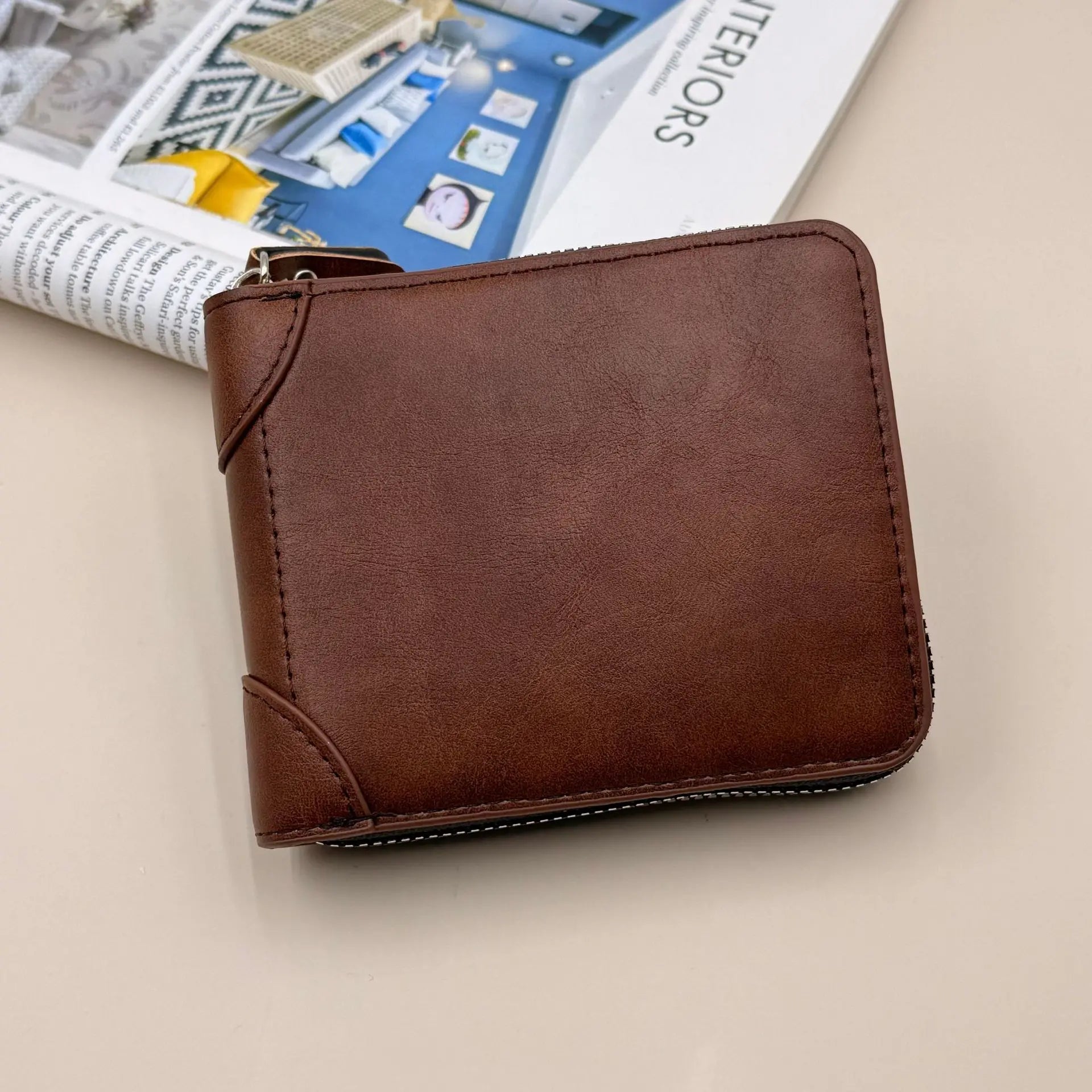 💼✨ ¡Último día! Cartera retro con cremallera