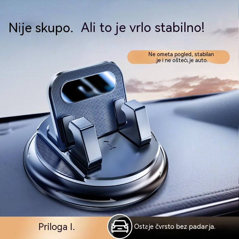 🎯 50% POPUSTA NA SVE! Rotirajući držač za telefon – siguran nosač za nadzornu ploču, guma visokog prianjanja 🧭🔄 【Zajamčena kvaliteta】