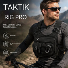 📢📢 50% allahindlust! ⏰ Meeste taktikaline rinnakott jalgrattasõiduks