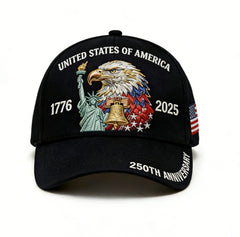 🔥【Compra 1 y llévate 1 gratis】🗽Gorra conmemorativa del aniversario de EE. UU./Gorra de béisbol