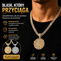📢📢 50% zniżki! ✨ Lśniący wisiorek na łańcuszku w stylu kubańskim | Natychmiast odśwież swój styl 💎