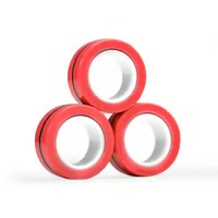 【3 piezas】🧲✨ Anillos Magnéticos Antiestrés – Relaja tu mente y mantén tus manos ocupadas 😌