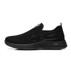 【39-44】Zapatos casuales de malla transpirables, cómodos, antideslizantes y fáciles de usar para hombres