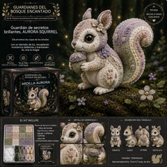 🔥¡Último día! ✨Kit DIY Guardián del Bosque Mágico: crea tu propio compañero único del Bosque Mágico 🧵🦉🦊🦌