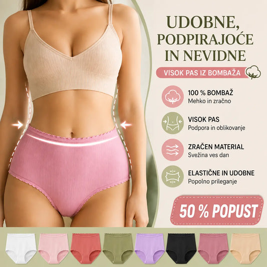 💖(8 kosov) Zadnji dan s 50% popustom: nepremočljive antibakterijske spodnjice z visokim pasom