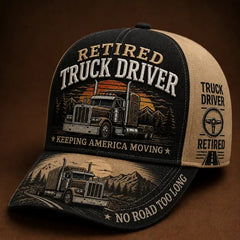 🚛 Sombrero de camionero jubilado