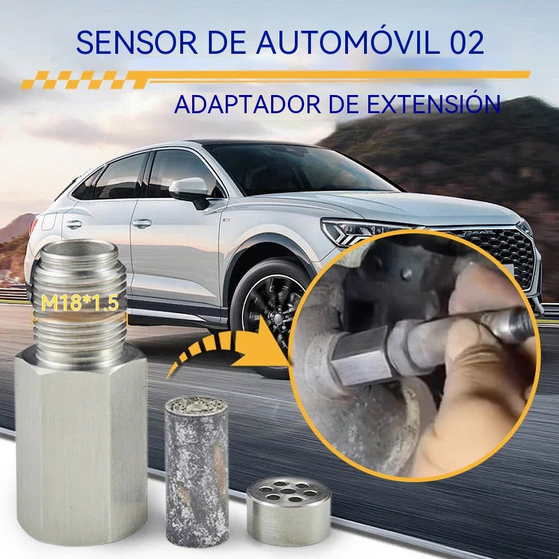 🚗🔥 Adaptador Extensor para Sensor O2 M18×1.5 – Elimina Errores del Motor y Mejora el Rendimiento al Instante 🔧