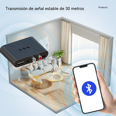 🎶📱 Receptor de música Bluetooth NFC, receptor de señal de altavoz