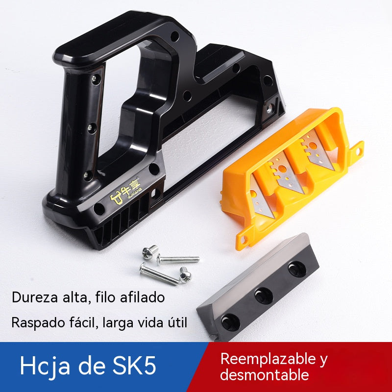 Cepillo de biselar de 45 grados para placas de yeso multiusos, cepillo de carpintería de doble uso