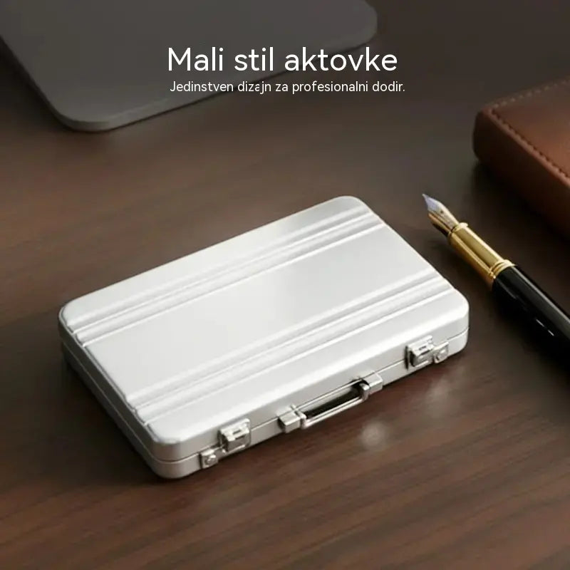 💼 Mini aluminijska kutijica za kartice | Kompaktna, elegantna i izdržljiva ✨