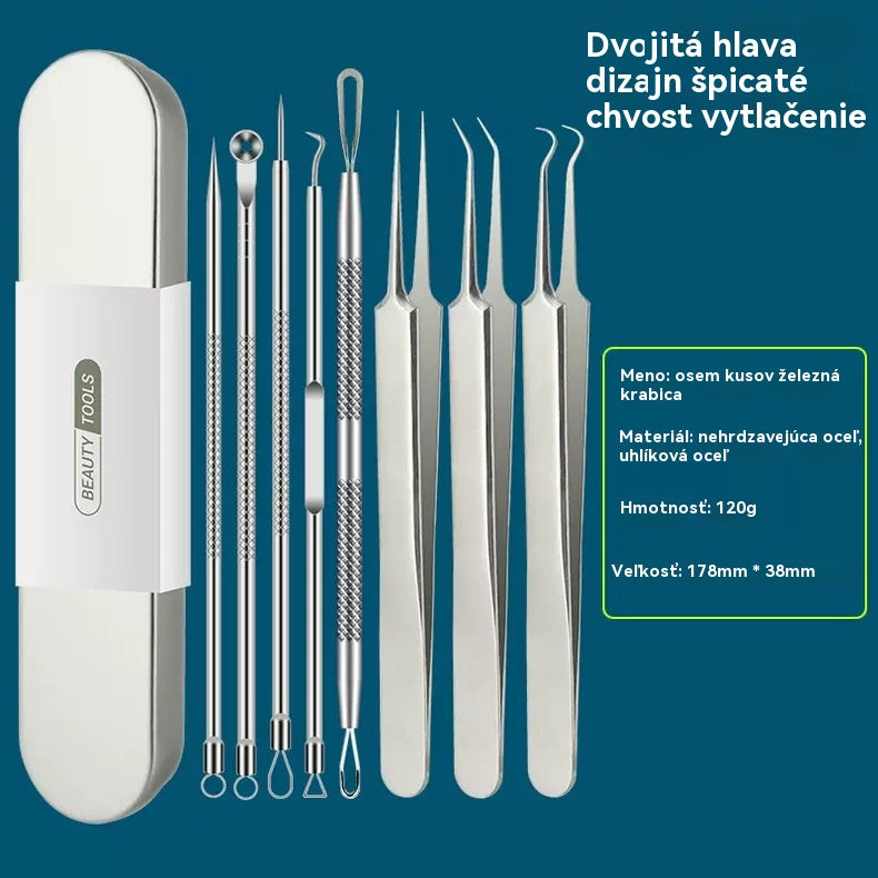 🔥2 sets por 24 euros💥Juego de pinzas para puntos negros de grado médico