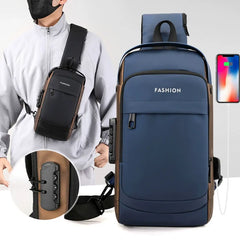 🎒🔒 Bolso antirrobo con puerto USB – diseño moderno, seguro y práctico para tu día a día
