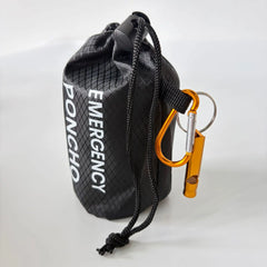 Impermeable de primeros auxilios para exteriores, para acampar, protección contra la hipotermia en la naturaleza, impermeable de emergencia para supervivencia, ropa de abrigo.