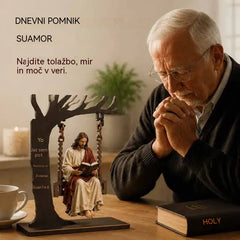 🔥Kupite 1, dobite 1 gratis🔥🔥 Zadnji dan: 50 % popusta - ✝️📚 Krščanski viseči okrasek Jezus