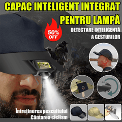 🧢🌙🔦30%OFF🔥Cubierta de lámpara LED inteligente integrada, luz de pesca nocturna al aire libre, fácil de cargar y batería de larga duración