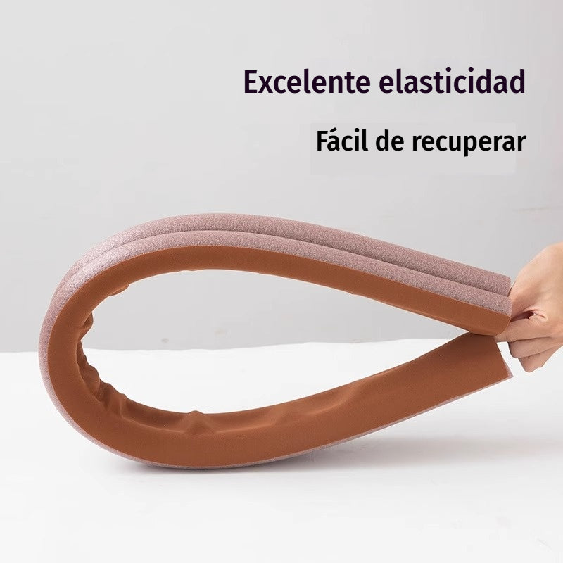 🔥Compra 1 y llévate 1 gratis🔥🔥 【Paquete de 2】Burlete impermeable para el fondo de la puerta: aislamiento acústico, antiviento y antiinsectos (93cm)🌙
