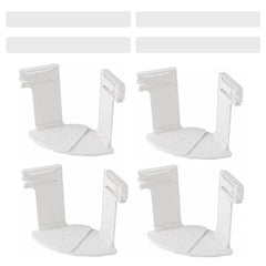Juego de 4 piezas-28€-Sujetadores de sábanas: clips antideslizantes, invisibles y sin agujas que fijan las sábanas y las sábanas bajeras por las esquinas para evitar que se muevan.