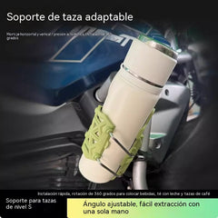 【Compra 1 y llévate 1 gratis】Portavasos plegable adaptable, soporte universal para botellas de agua para motocicletas y bicicletas.