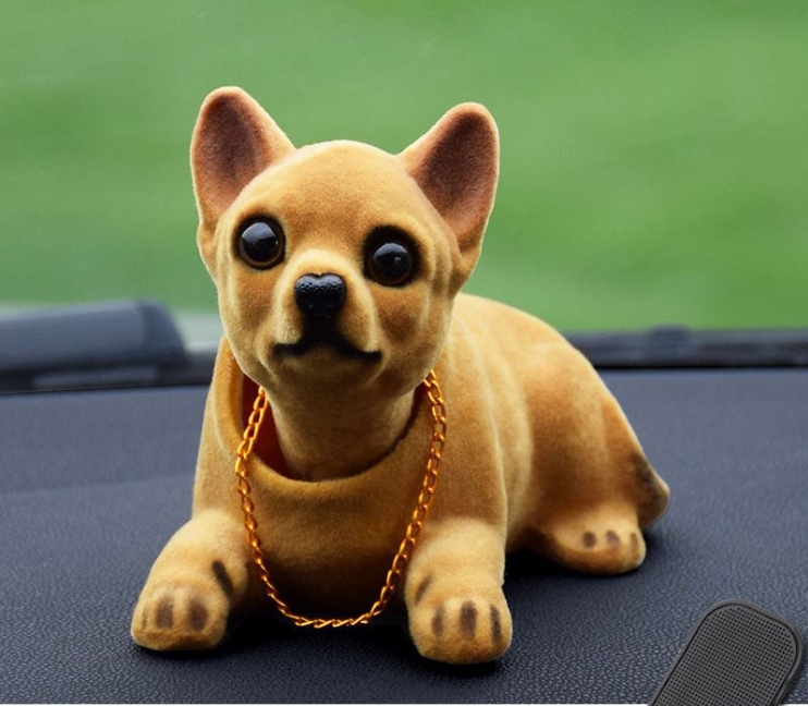 🐶【Compra 1 y obten 1 gratis】 ¡El perro lindo y dominante con la cabeza temblorosa te acompañará para ser próspero en todo momento!